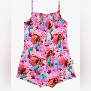 Posh peanut NWT Ariel- smocked spaghetti short jumpsuit 2T